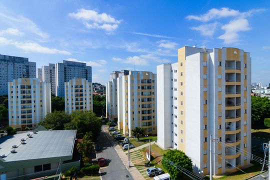 Vista da Varanda de apartamento à venda com 3 quartos, 78m² em Jardim Testae, Guarulhos