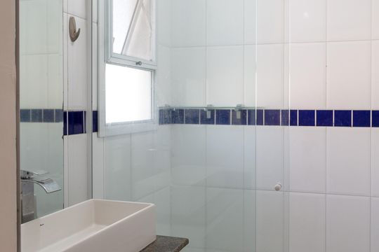 Banheiro do Quarto 3 suíte  de casa de condomínio à venda com 3 quartos, 113m² em Vila Sao Joao, Guarulhos