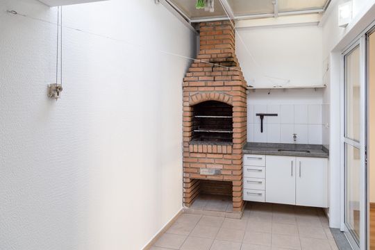 Área de Serviço e gourmet de casa de condomínio à venda com 3 quartos, 113m² em Vila Sao Joao, Guarulhos