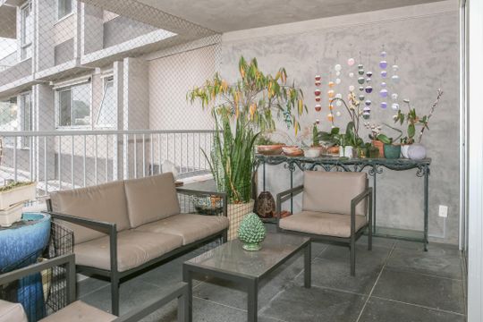 Sacada de apartamento para alugar com 2 quartos, 167m² em Alto da Lapa, São Paulo