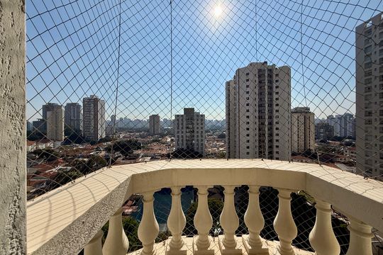 Sacada Suíte  de apartamento à venda com 4 quartos, 320m² em Brooklin, São Paulo