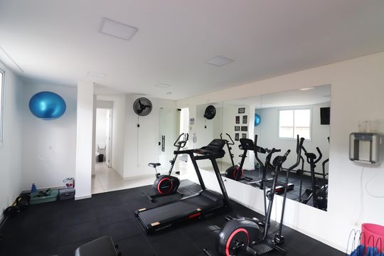 Área comum - Academia de apartamento à venda com 2 quartos, 51m² em Baeta Neves, São Bernardo do Campo