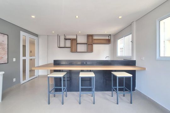 Área comum de apartamento para alugar com 1 quarto, 24m² em Barra Funda, São Paulo