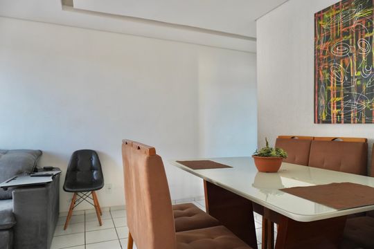 Sala de apartamento à venda com 3 quartos, 64m² em Vera Cruz, Belo Horizonte