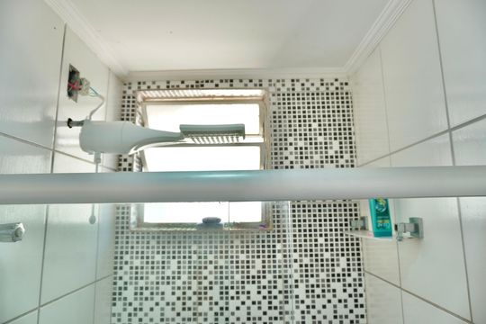 Suíte - Banheiro de apartamento à venda com 3 quartos, 64m² em Vera Cruz, Belo Horizonte