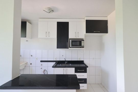 Cozinha de apartamento para alugar com 2 quartos, 45m² em Jardim Helena, Ribeirão Preto