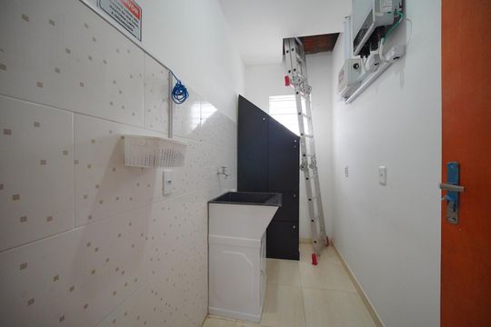 Área de Serviço de casa para alugar com 2 quartos, 60m² em São João do Rio Vermelho, Florianópolis