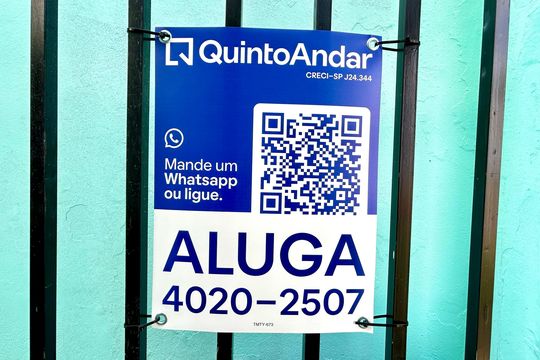 Placa Aproximada  de casa para alugar com 1 quarto, 36m² em Parque Continental Ii, Guarulhos