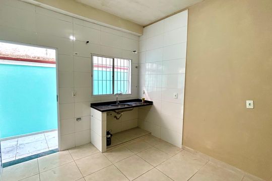 Cozinha de casa para alugar com 1 quarto, 36m² em Parque Continental Ii, Guarulhos