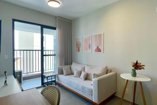 Sala de kitnet/studio para alugar com 1 quarto, 27m² em Pinheiros, São Paulo