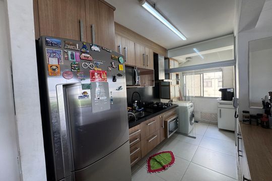 Cozinha de apartamento à venda com 3 quartos, 64m² em Vila Prudente, São Paulo