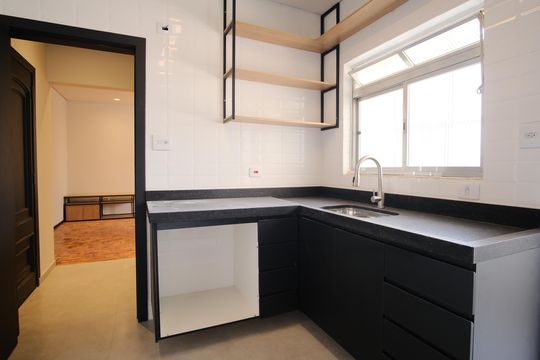 Cozinha de kitnet/studio à venda com 1 quarto, 53m² em Tatuapé, São Paulo