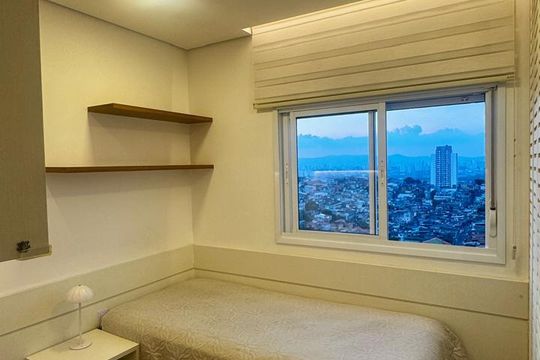 Quarto de apartamento à venda com 2 quartos, 60m² em Vila Buenos Aires, São Paulo