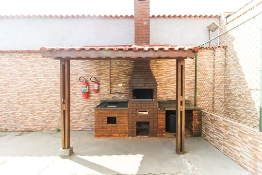 Área comum - Churrasqueira de casa de condomínio à venda com 2 quartos, 67m² em Itaquera, São Paulo
