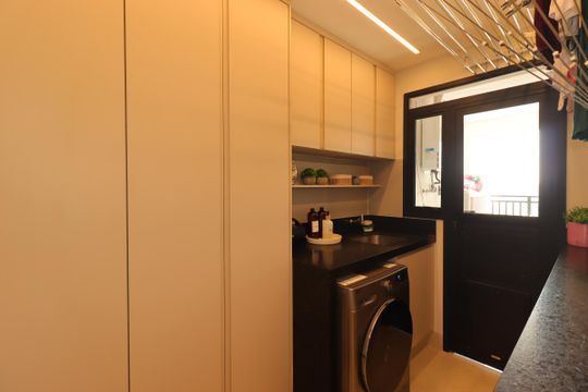 Área de Serviço de apartamento à venda com 3 quartos, 113m² em Vila Bastos, Santo André