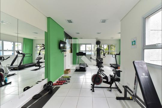Área comum - Academia de apartamento para alugar com 2 quartos, 60m² em Ferrazópolis, São Bernardo do Campo