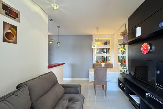 Sala de apartamento para alugar com 2 quartos, 60m² em Ferrazópolis, São Bernardo do Campo