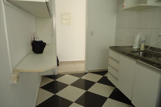 Cozinha de apartamento à venda com 2 quartos, 53m² em Vila Bela, São Paulo