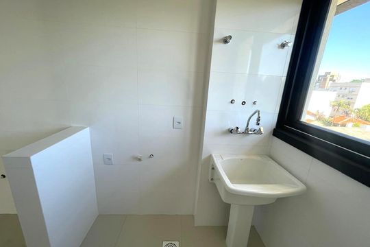 Área de serviço de apartamento à venda com 2 quartos, 80m² em Pátria Nova, Novo Hamburgo