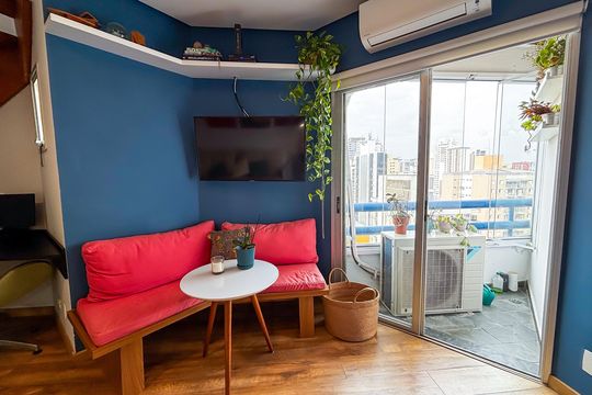 Apartamento para alugar com 1 quarto, 90m² em Pinheiros, São Paulo