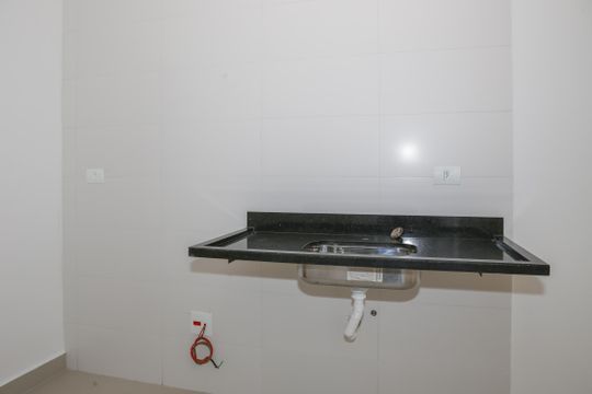 Cozinha de kitnet/studio à venda com 1 quarto, 33m² em Lapa, São Paulo