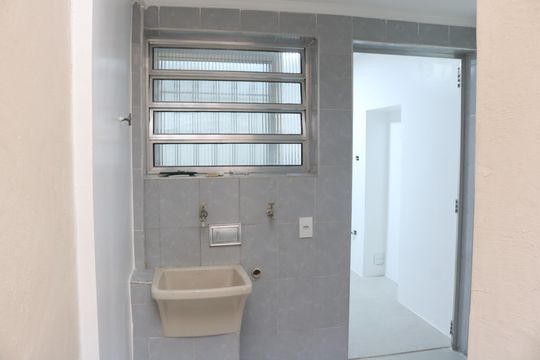 Área de Serviço de apartamento à venda com 1 quarto, 51m² em Vila Romana, São Paulo