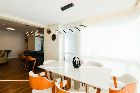 Varanda da Sala de apartamento à venda com 3 quartos, 110m² em Vila Galvão, Guarulhos