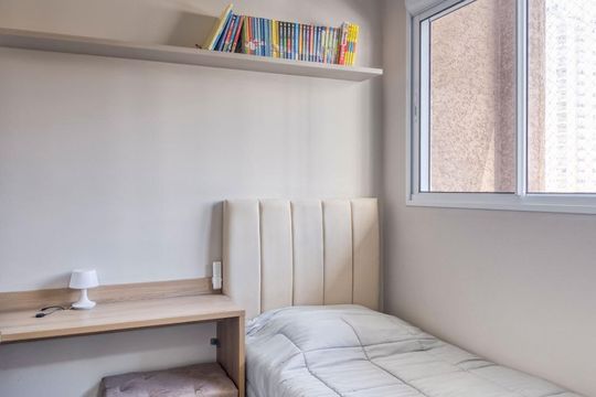 Quarto de apartamento à venda com 2 quartos, 40m² em Perdizes, São Paulo