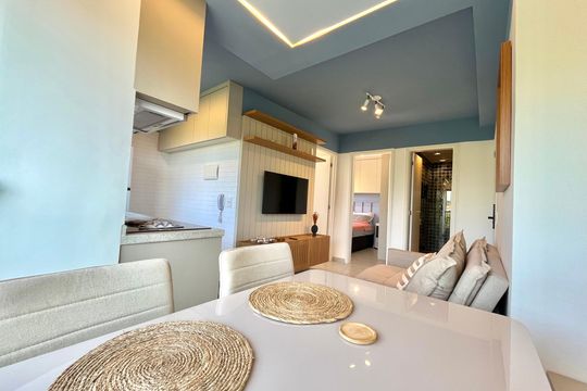 Sala de Jantar de apartamento à venda com 2 quartos, 34m² em Vila Guarani (zona Sul), São Paulo