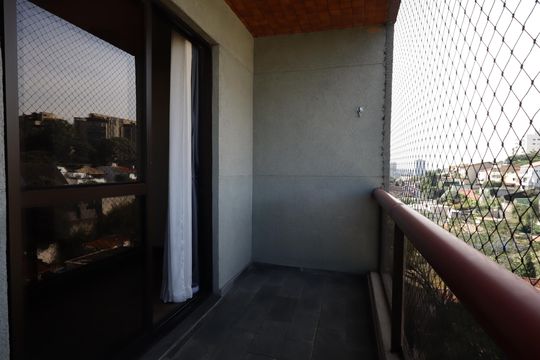 Varanda da Sala de apartamento à venda com 4 quartos, 136m² em Morumbi, São Paulo