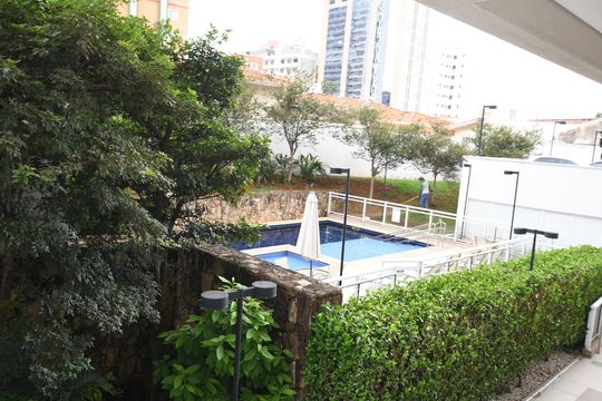 Área comum - Piscina de apartamento à venda com 1 quarto, 61m² em Botafogo, Campinas
