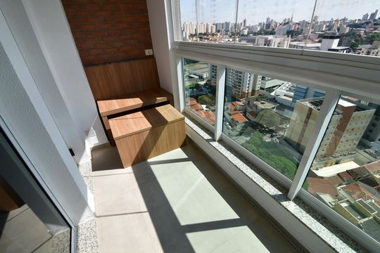 Sacada de apartamento à venda com 1 quarto, 61m² em Botafogo, Campinas