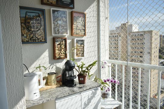 Sacada de apartamento à venda com 2 quartos, 60m² em Vila da Saúde, São Paulo
