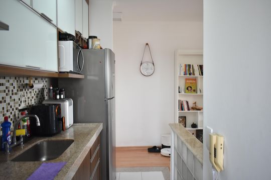 Cozinha de apartamento à venda com 2 quartos, 60m² em Vila da Saúde, São Paulo