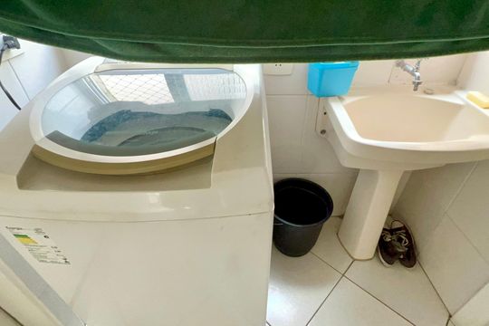 Área de Serviço de apartamento para alugar com 3 quartos, 100m² em Pinheiros, São Paulo