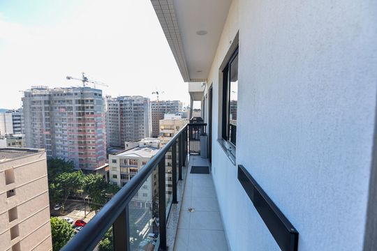 Varanda de apartamento para alugar com 3 quartos, 147m² em Tijuca, Rio de Janeiro
