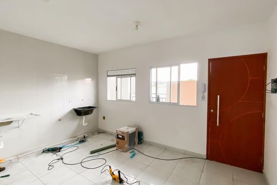 Sala/cozinha de apartamento para alugar com 1 quarto, 29m² em Jardim Coimbra, São Paulo