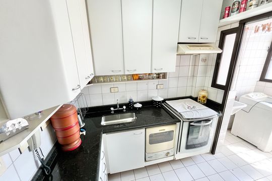 Cozinha de apartamento à venda com 2 quartos, 56m² em Mandaqui, São Paulo