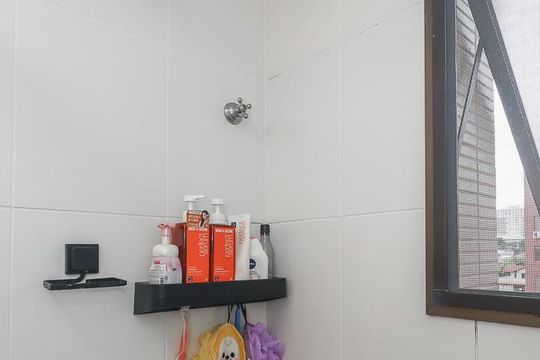 Banheiro da Suíte de apartamento para alugar com 2 quartos, 76m² em Chácara das Pedras, Porto Alegre