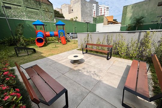 Área comum - Playground de apartamento à venda com 3 quartos, 80m² em Chácara Seis de Outubro, São Paulo