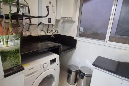 Cozinha de casa de condomínio à venda com 3 quartos, 146m² em Sarandi, Porto Alegre