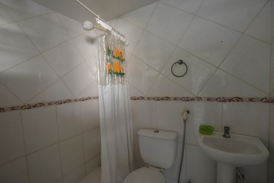 Banheiro do Terraço de apartamento para alugar com 2 quartos, 100m² em Jardim Sulacap, Rio de Janeiro
