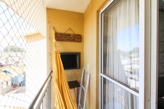 Varanda da Sala de apartamento à venda com 2 quartos, 60m² em Igara, Canoas