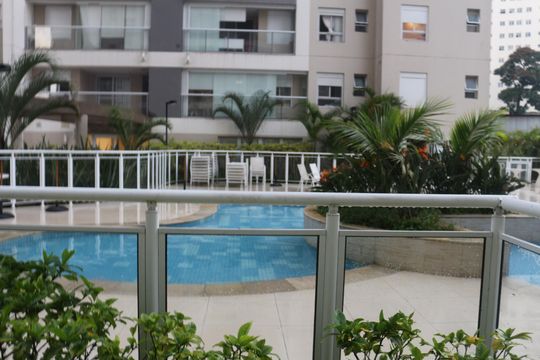 Área comum - Piscina de apartamento à venda com 3 quartos, 80m² em Osvaldo Cruz, São Caetano do Sul