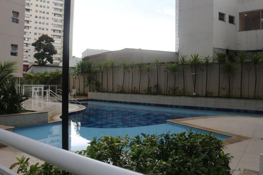 Área comum - Piscina de apartamento à venda com 3 quartos, 80m² em Osvaldo Cruz, São Caetano do Sul