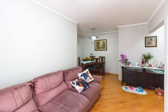 Sala de apartamento à venda com 3 quartos, 73m² em Vila Rosalia, Guarulhos