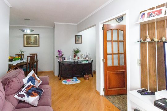 Sala de apartamento à venda com 3 quartos, 73m² em Vila Rosalia, Guarulhos