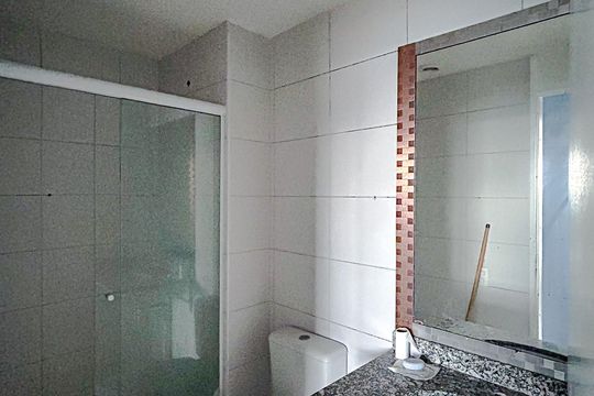 Banheiro de apartamento para alugar com 1 quarto, 40m² em Brás, São Paulo