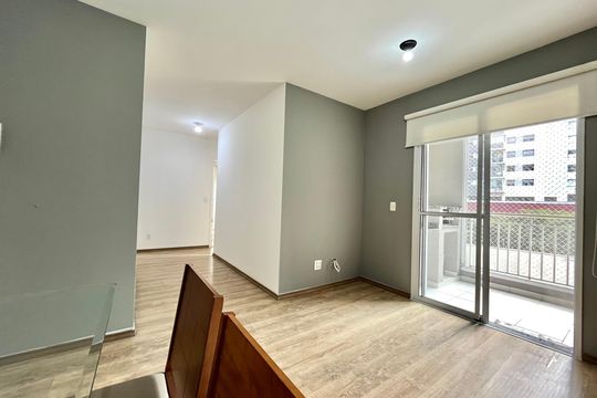 Sala de apartamento à venda com 2 quartos, 60m² em Jardim Prudência, São Paulo