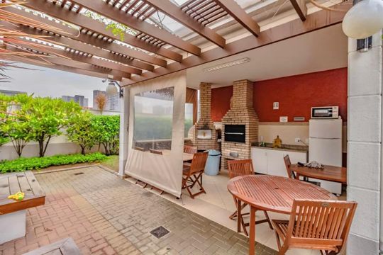 Área comum - Churrasqueira de apartamento à venda com 2 quartos, 60m² em Jardim Prudência, São Paulo
